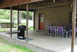 Cabin 4 Back Porch